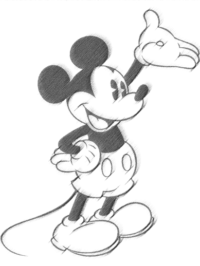 Mickey Mouse Sketch 641